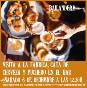 Visita, cata y puchero 6 de Diciembre, 12,30h